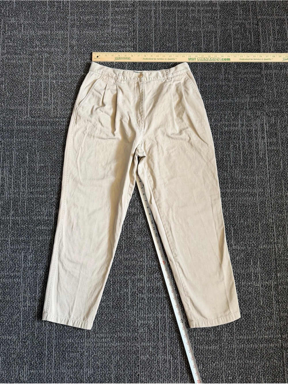 Lauren Ralph Lauren Petite Womens Khaki Pants Size 12P Ladies LRL Green Label